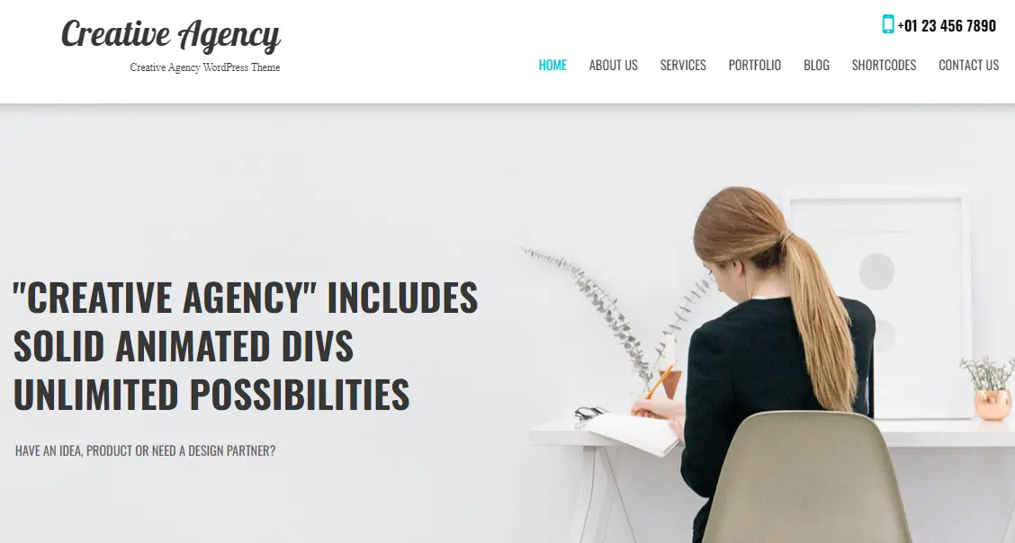 Creative Agency - IT Company WordPress Theme