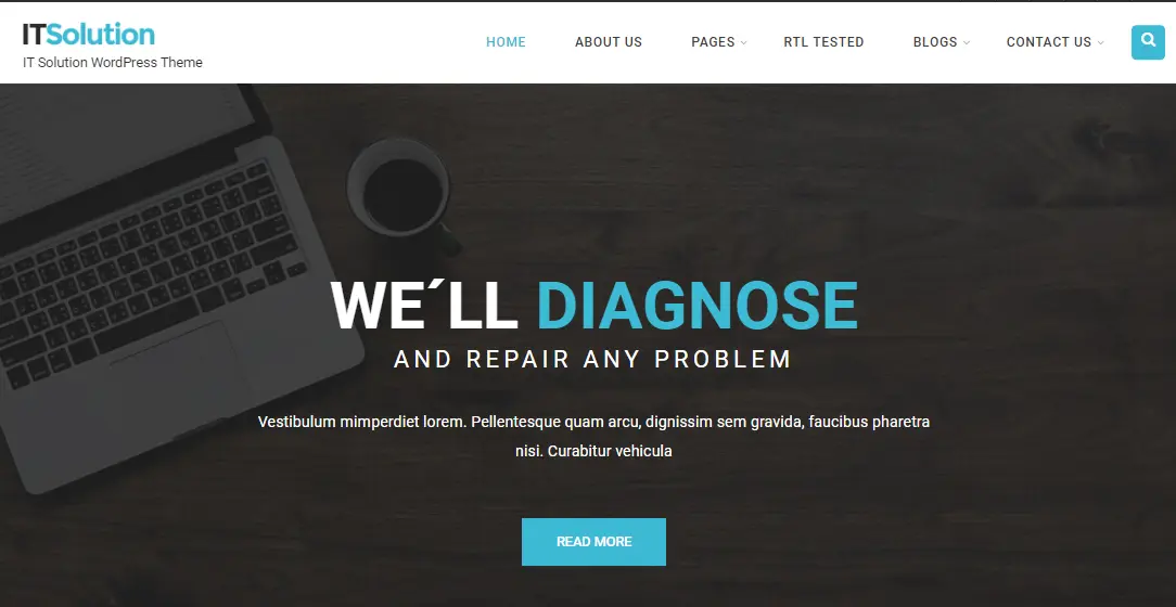 IT Solution - IT Company WordPress Themes