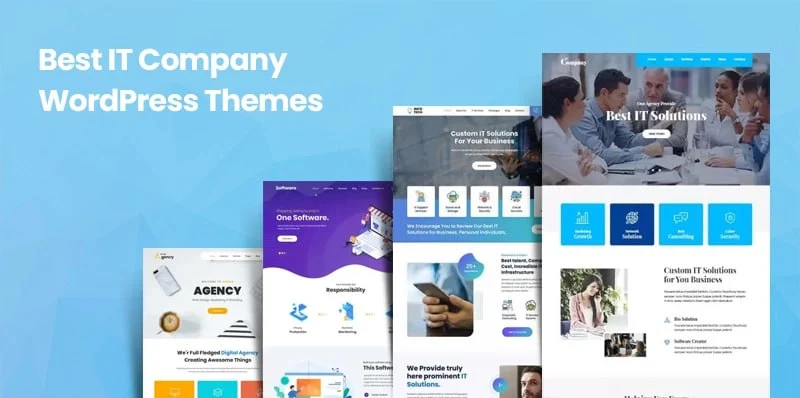 IT Company WordPress Theme